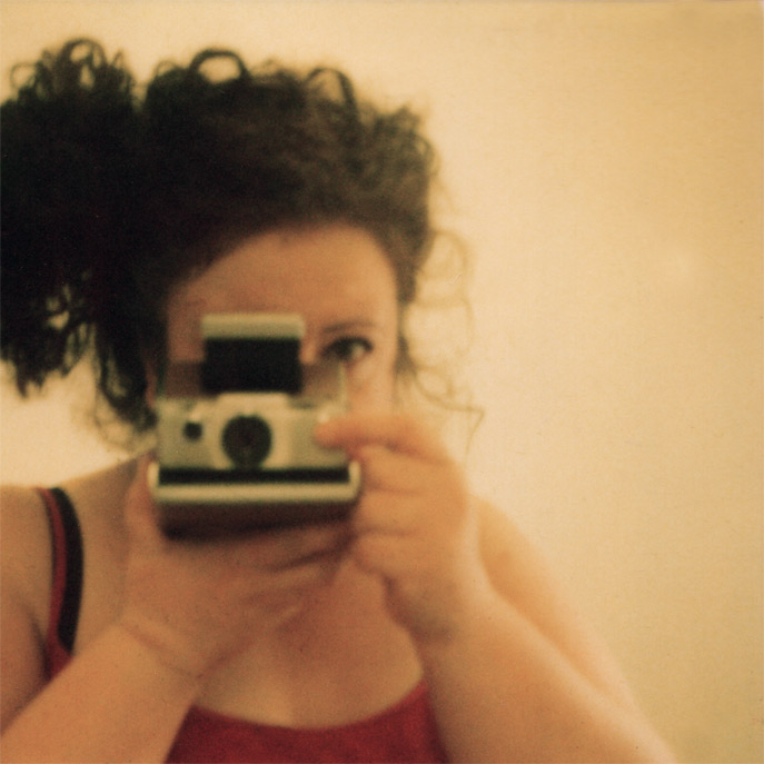self-portrait polaroid