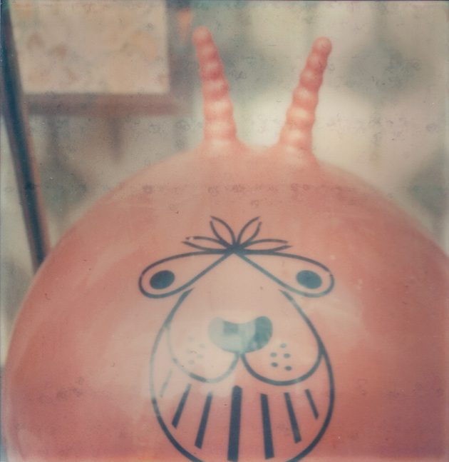 space hopper - polaroid sx-70