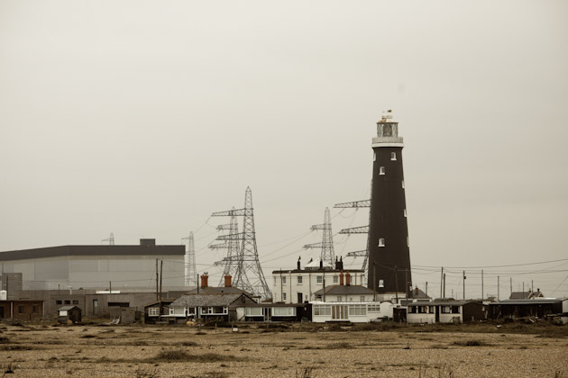 dungeness power station and lighthouse