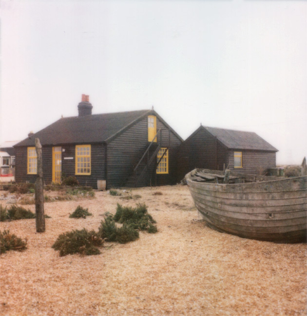 polaroid - Prospect Cottage, Dungeness