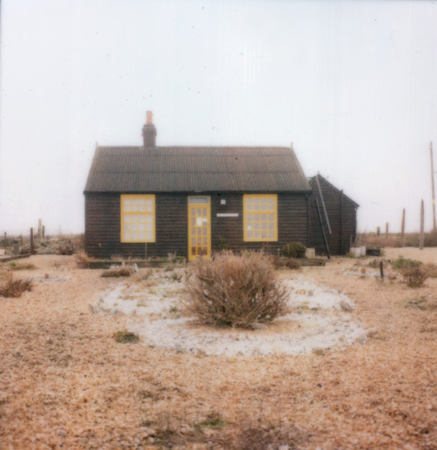 polaroid - Derek Jarman's cottage, Dungeness