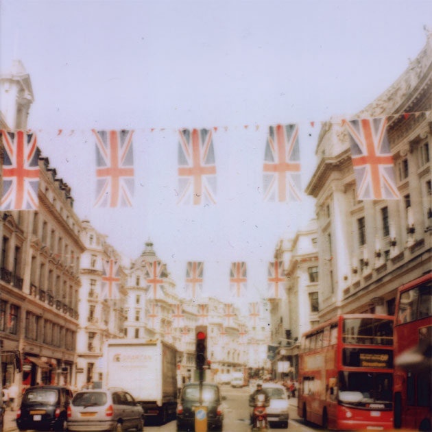 oxford street, london - jubilee (polaroid)