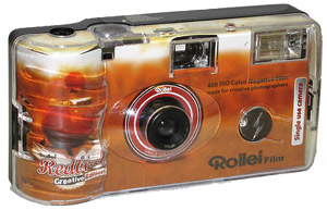 rollei redbird single-use camera