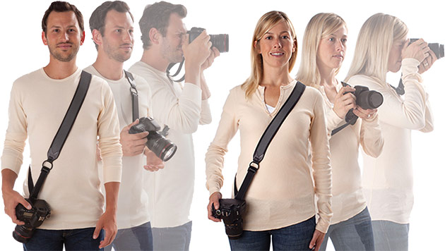 joby mens and womens camera strap